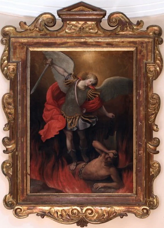 S. Michele Arcangelo combatte contro Satana
